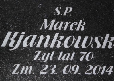 wypis na nagrobki numer 5