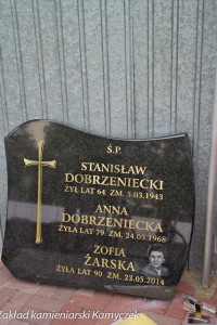 Wypis złotych liter zakład kamieniarski warszawa