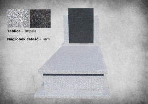 Nagrobek 3d zakład kamieniarski warszawa granit tarn